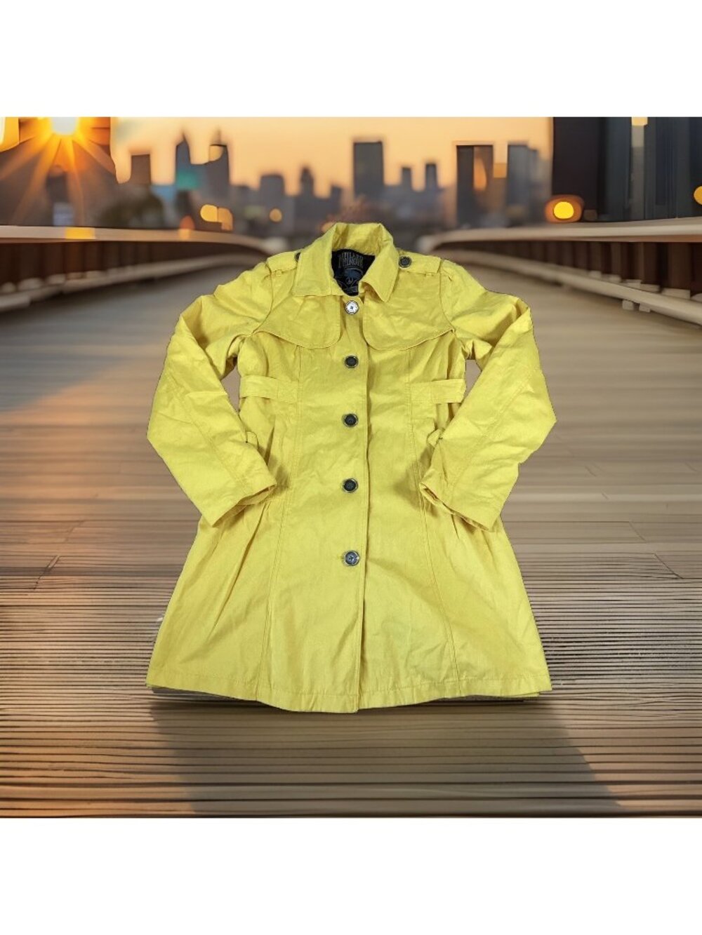 Millard Fillmore Women’s Yellow Designer Jacket